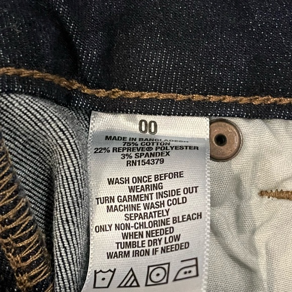 Aeropostale low rise midi mini Jean shorts - Picture 3 of 3